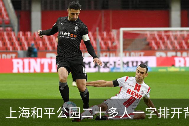 上海和平公园二十多人一字排开背对太阳，园长：搞得心力交瘁